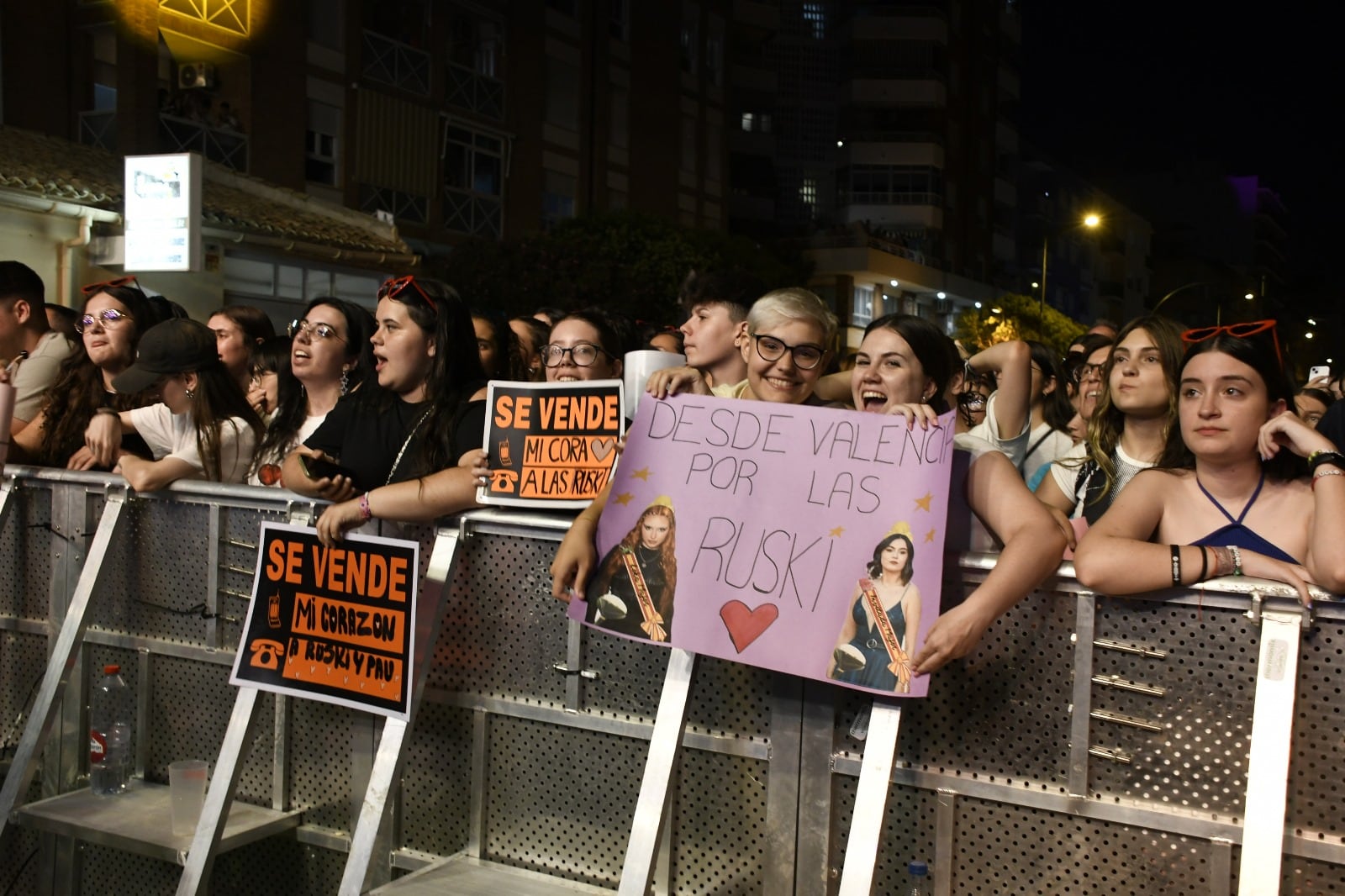 Asistentes al concierto