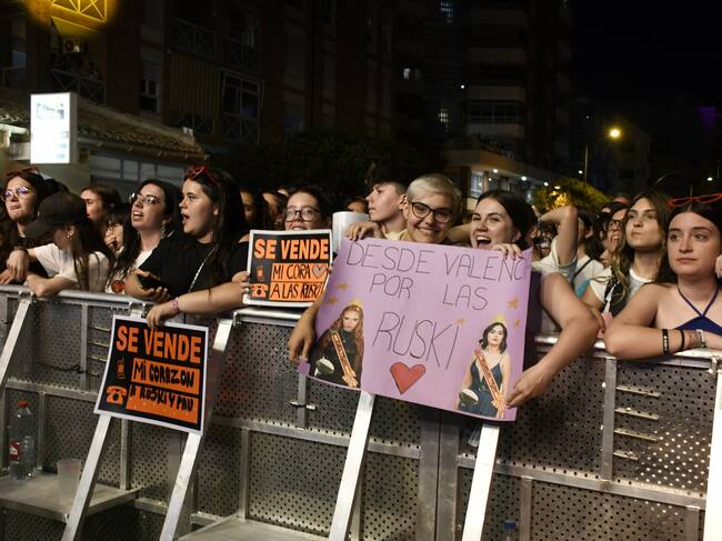 Asistentes al concierto