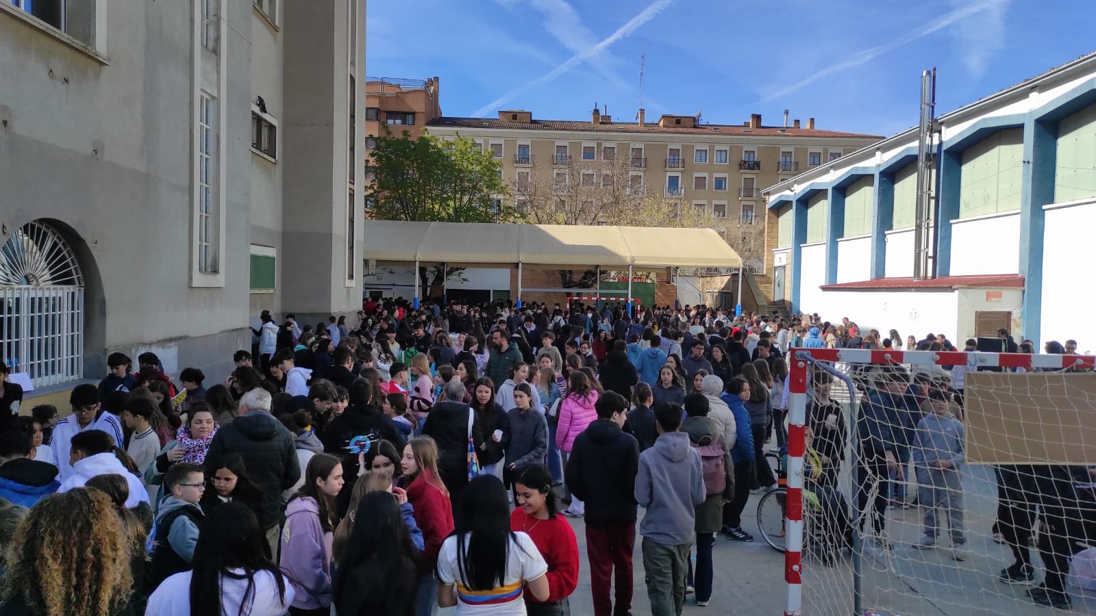 Afluencia de público.