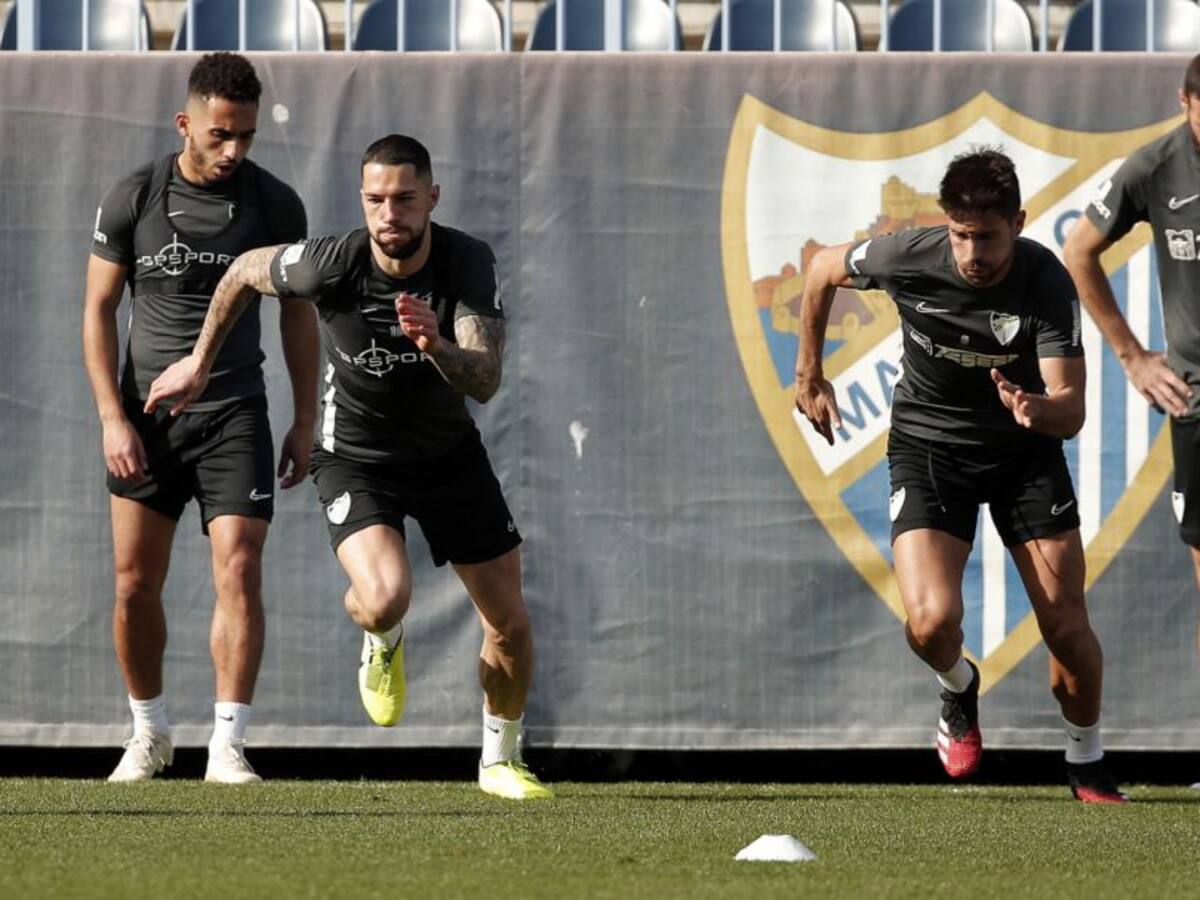 El Málaga entrenará por grupos a partir del martes