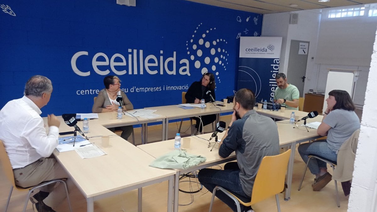 Avui des del CEEI hem conegut emprenedors de l'àmbit de la bioeconomia de Lleida com són la Sara Torrelles i en Sergi Bosch.
