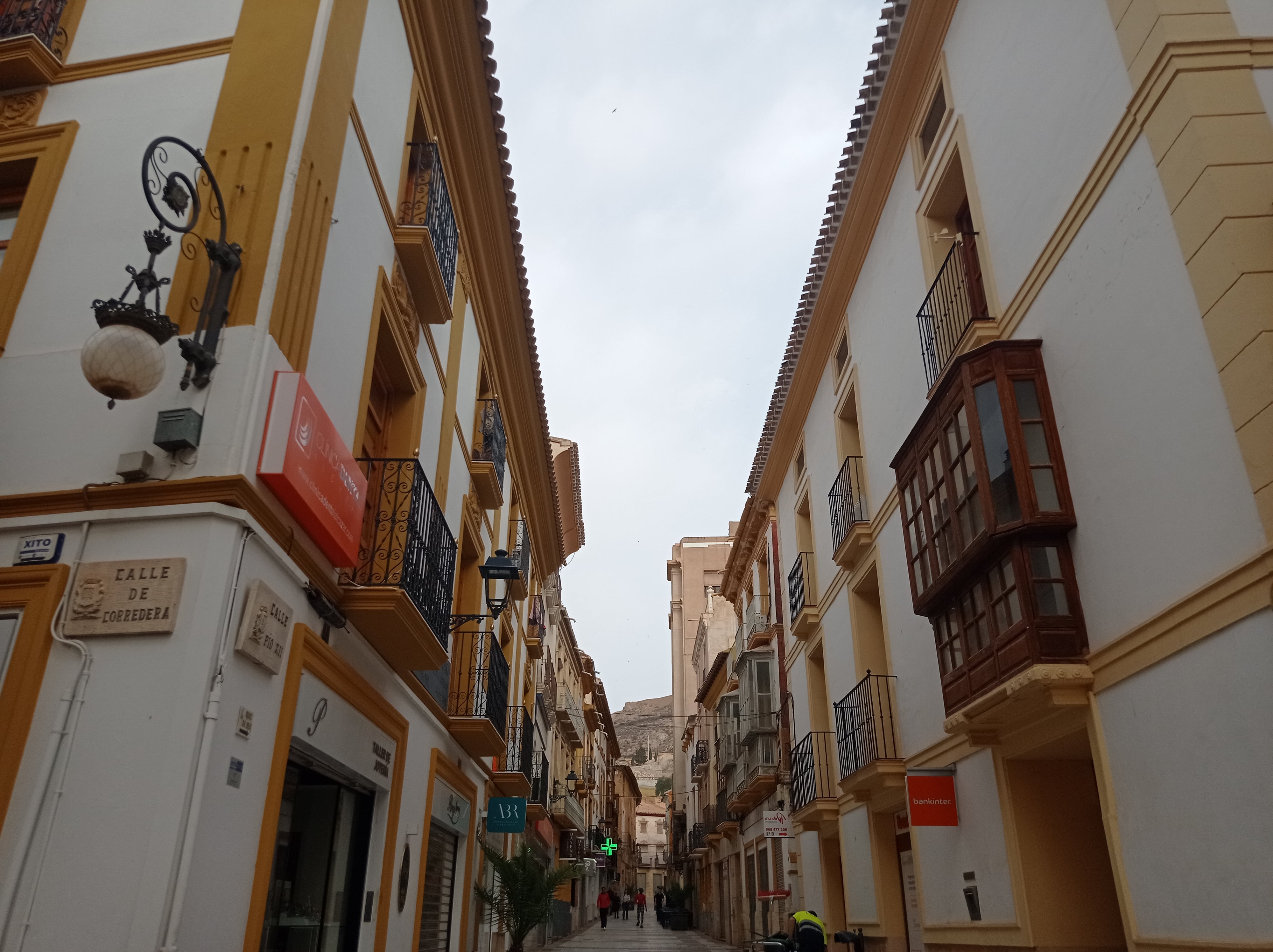 Calle Corredera en Lorca