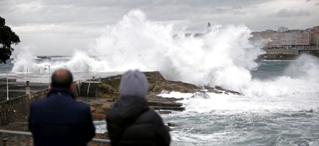 Temporal en A Coruña