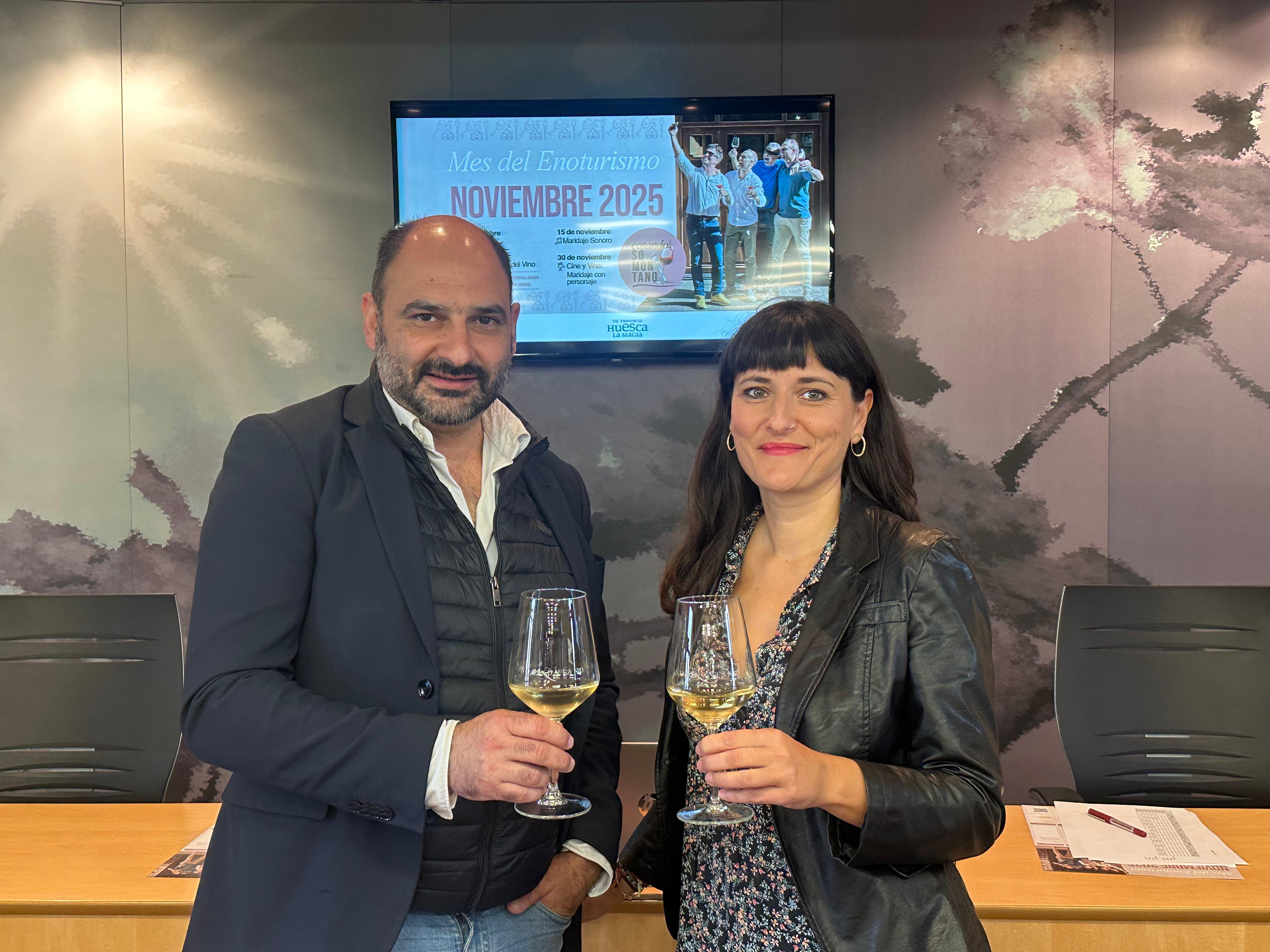 Fernando Torres y Clara Bosch en la presentación.