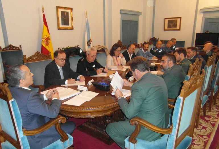 Junta de seguridad preparatoria del Rallye San Froilán