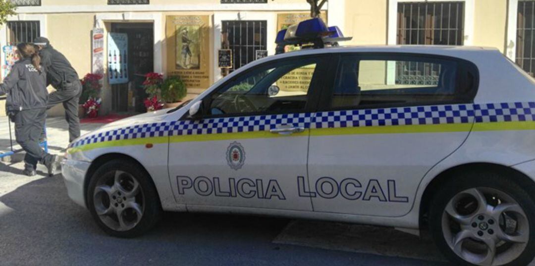 Coche de la Policía Local de Ronda 