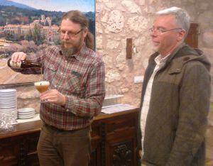 Erik Coene (i) y Bob Maltman.