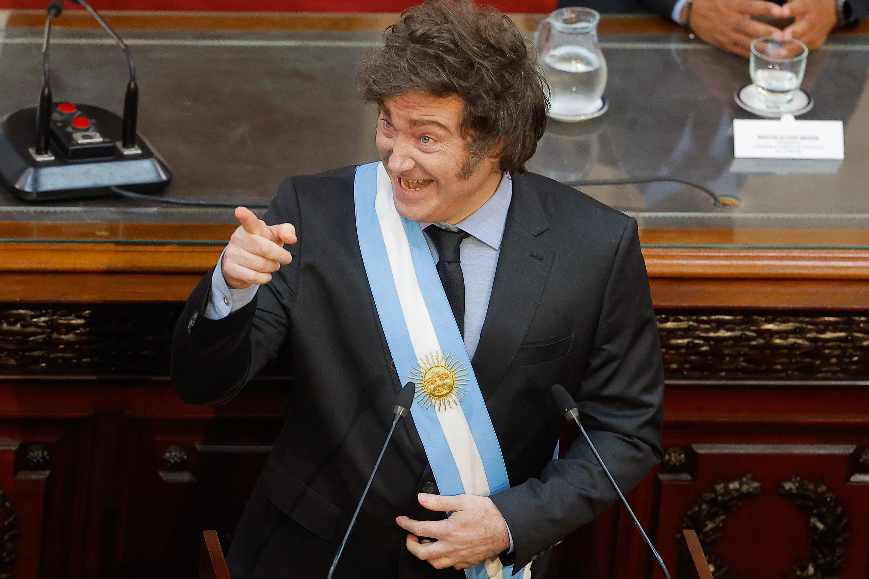 El Presidente de Argentina, Javier Milei.