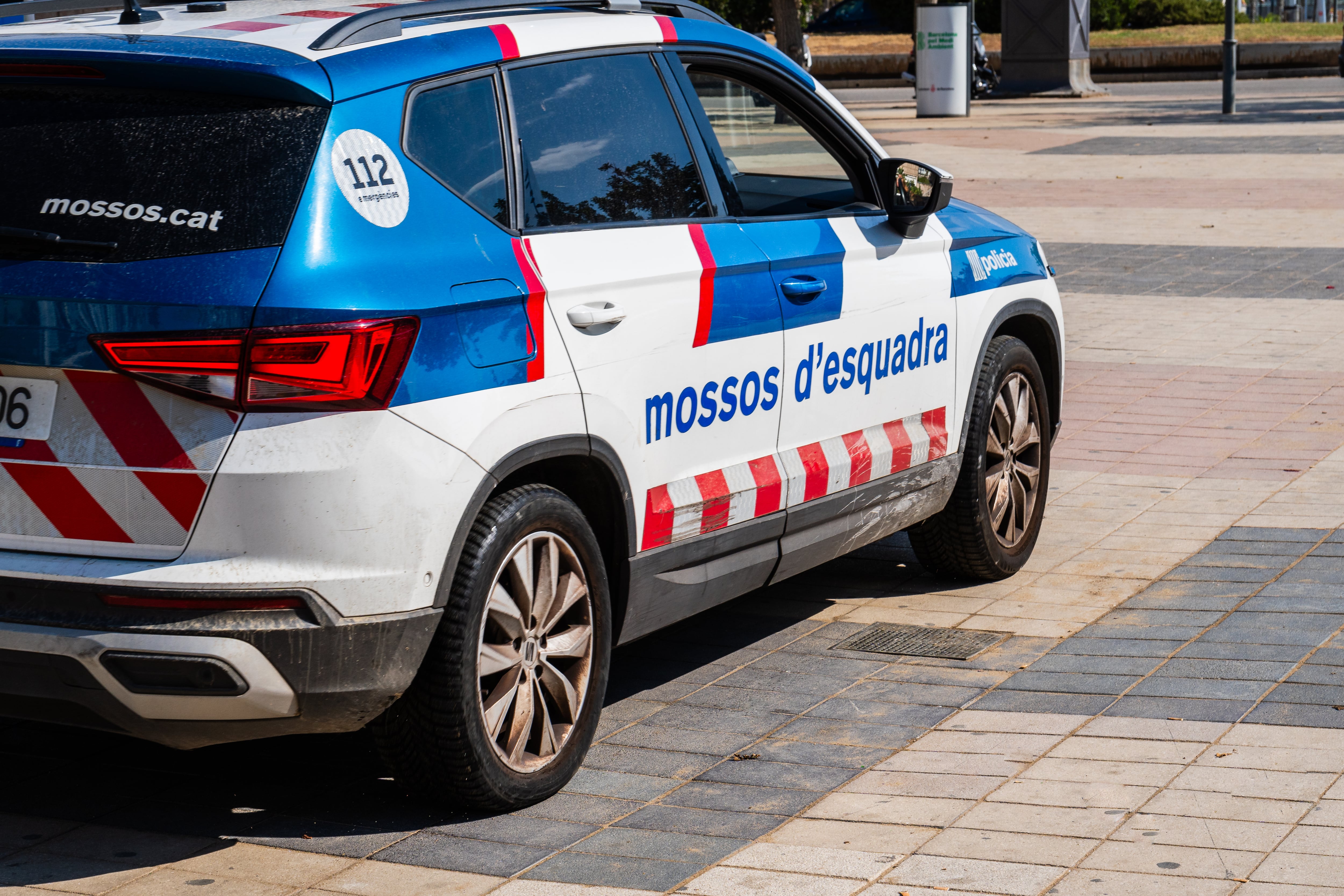 Coche patrulla de los Mossos d&#039;Esquadra
