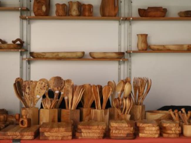 Puesto de artesanía de la 34º edición de 'Arteávila'