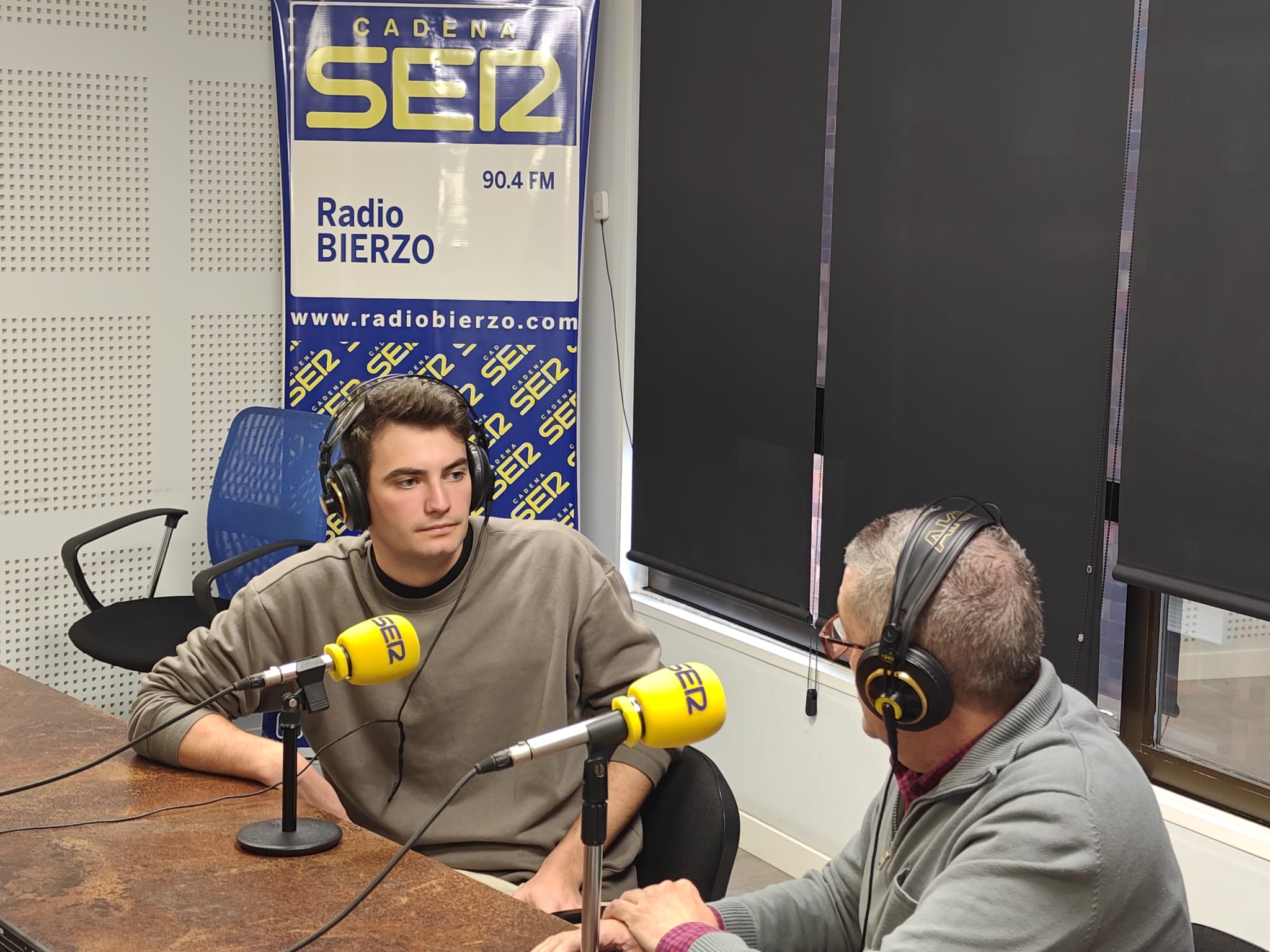Marc, en Radio Bierzo