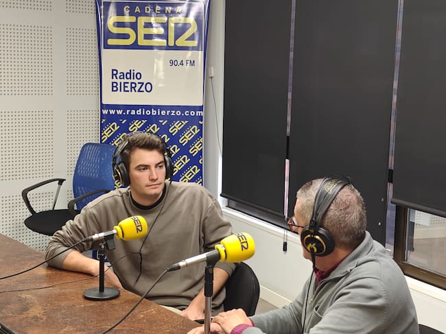Marc, en Radio Bierzo