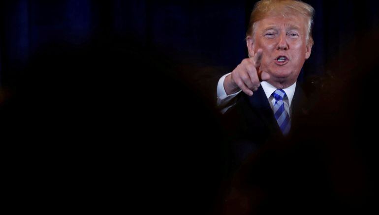 El presidente de Estados Unidos Donald Trump.