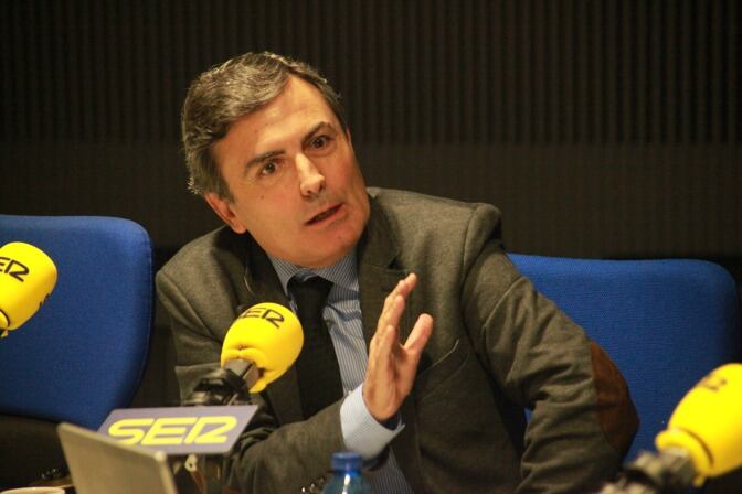 Pedro Saura, portavoz de Hacienda del PSOE, en Hoy por Hoy