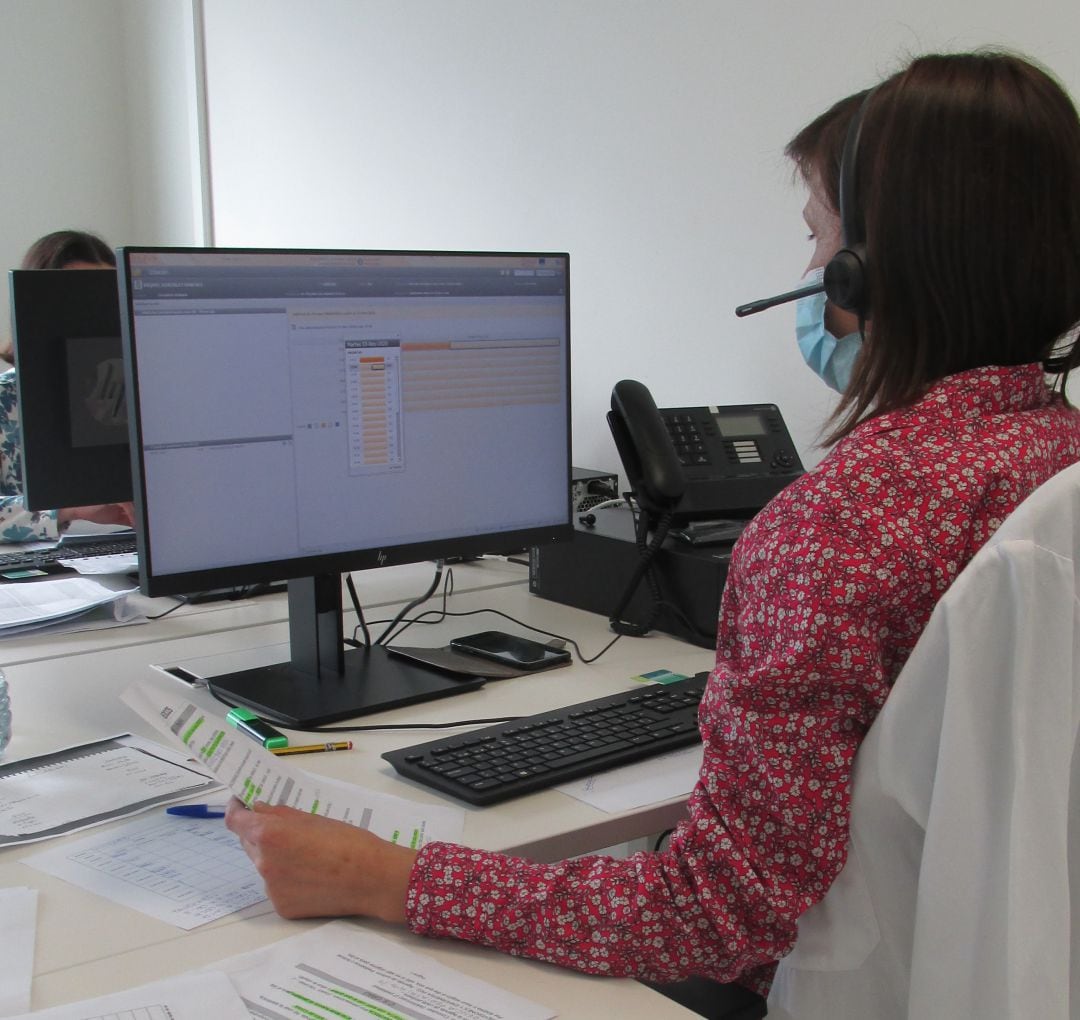 Centro de recuperación de llamadas en el hospital de Gandia