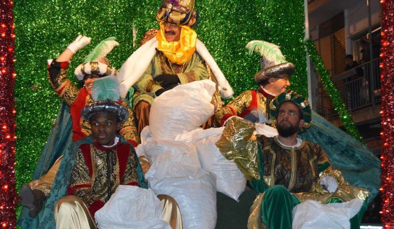 Imagen de la Cabalgata de los Reyes Magos en 2017.