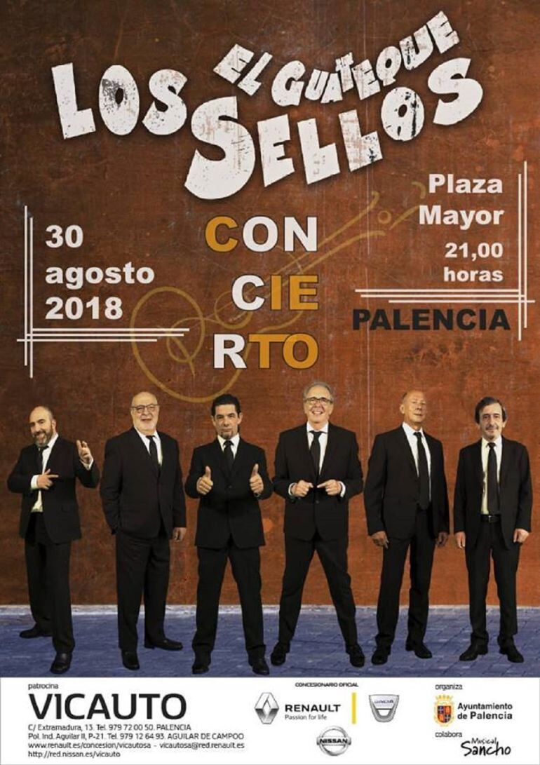 Los Sellos actúan este jueves en las fiestas de San Antolín de Palencia