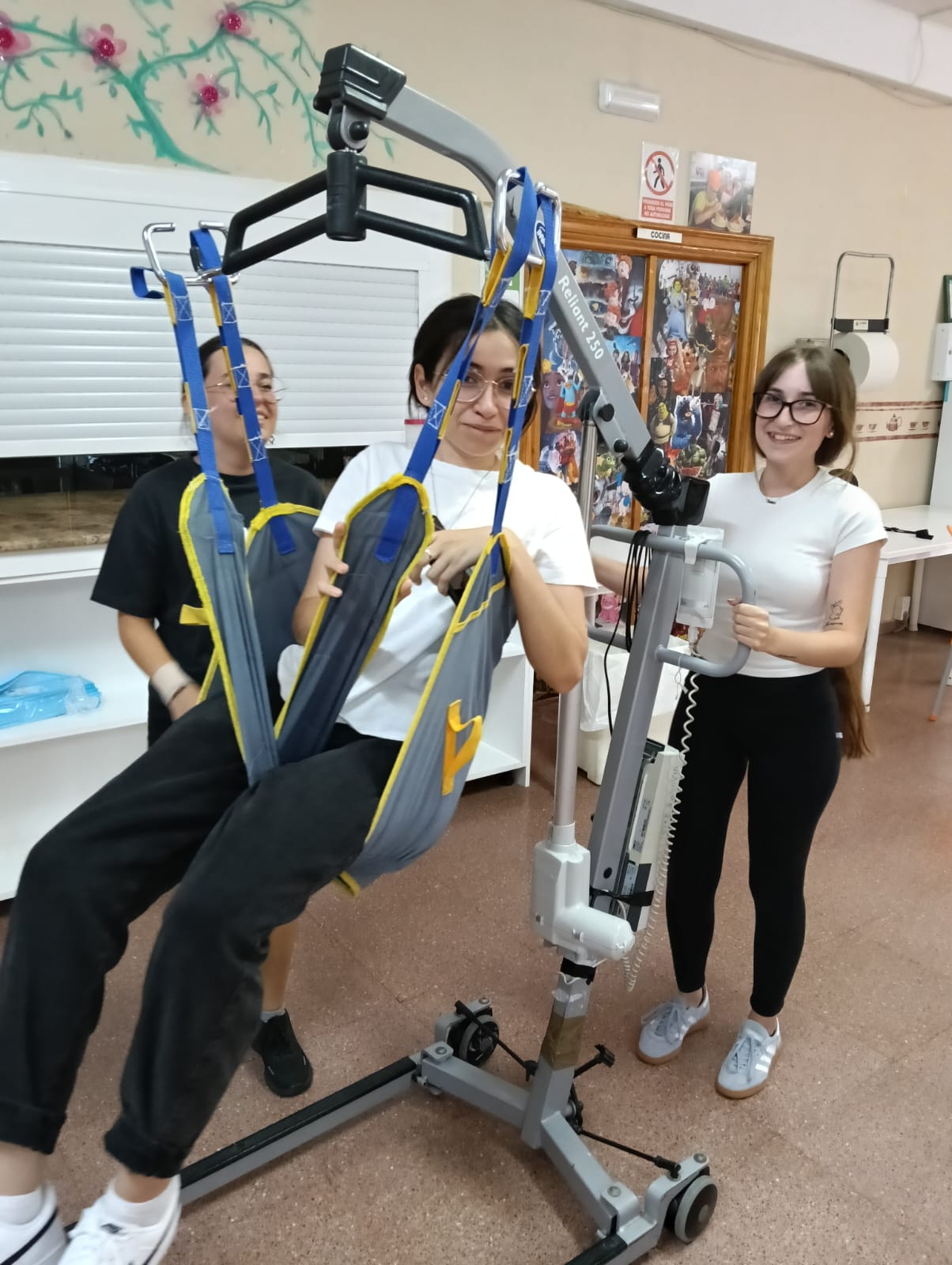 Noelia Jiménez Luna, docente en AIDEMAR en Atención Sociosanitaria a personas dependientes en el domicilio.