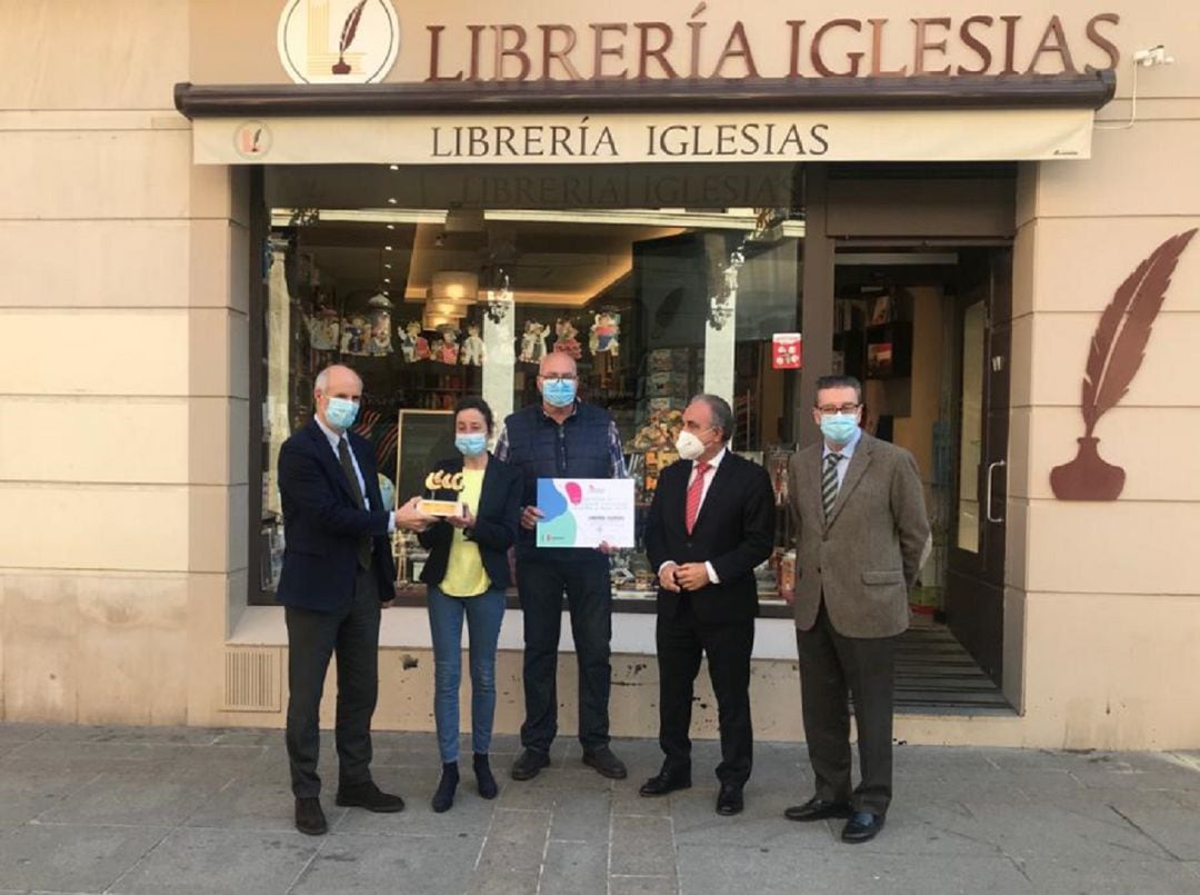 La Junta concede la distinción provincial a la ‘Librería Iglesias’ de los “XIII Premios de Comercio Tradicional de Castilla y León” 