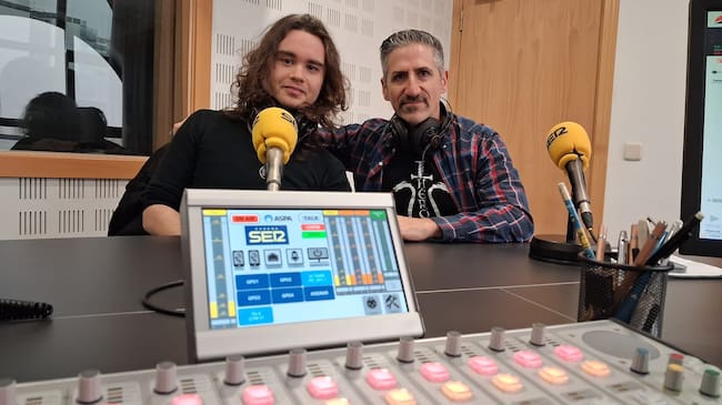 Miguel y Juan de 'Héroes El Culto' en los estudios de SER Madrid Sur