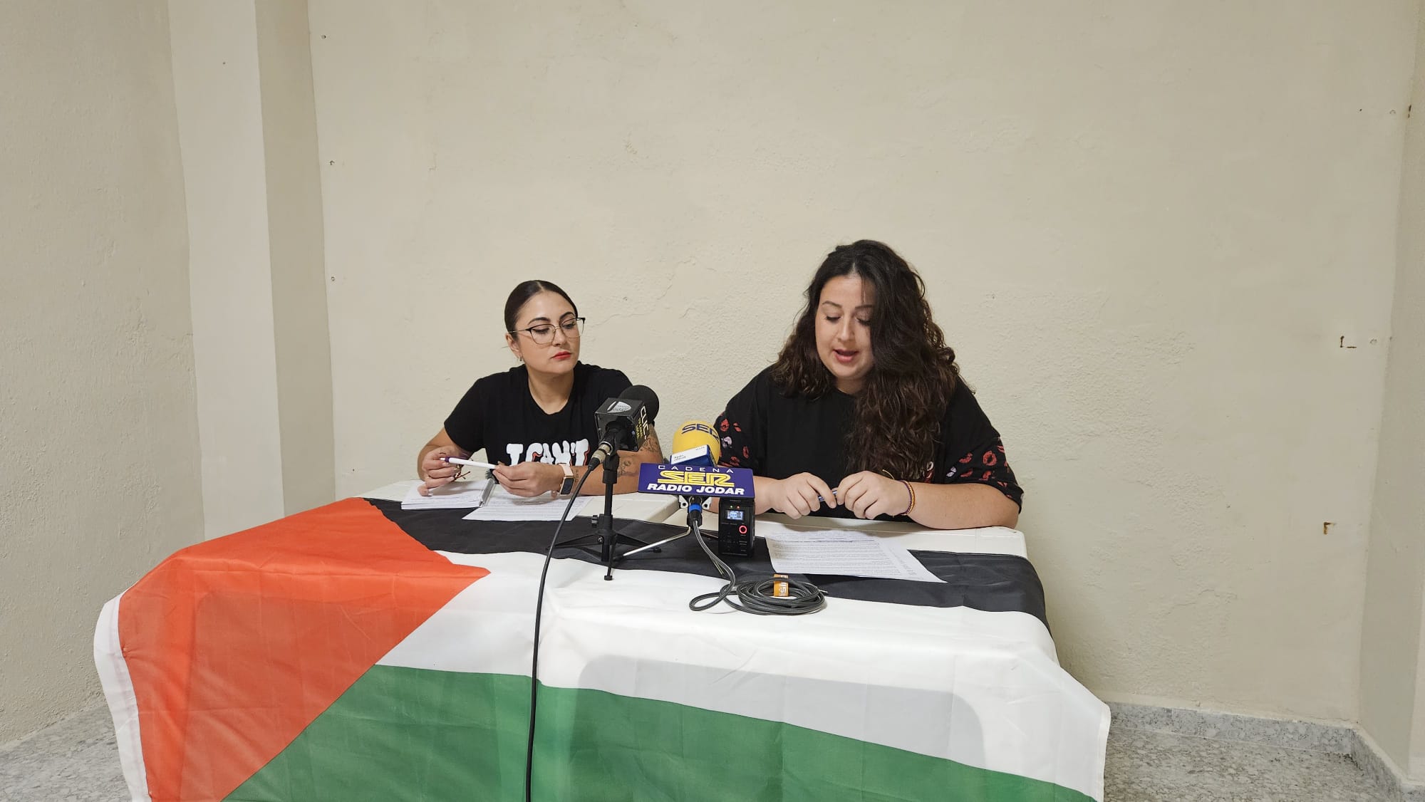 Rueda de Prensa de Podemos, el pasado viernes, 14 de noviembre