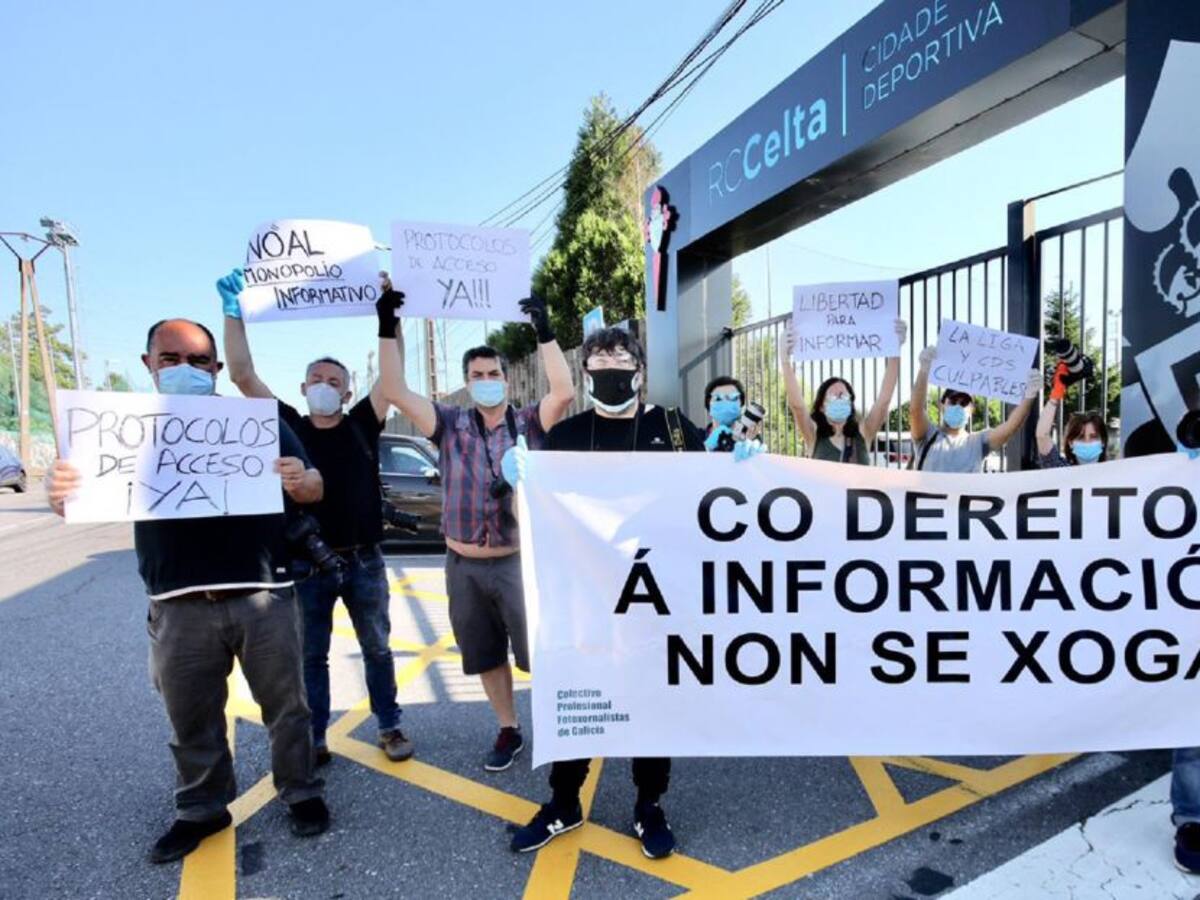 Los fotoperiodistas cargan contra la Liga