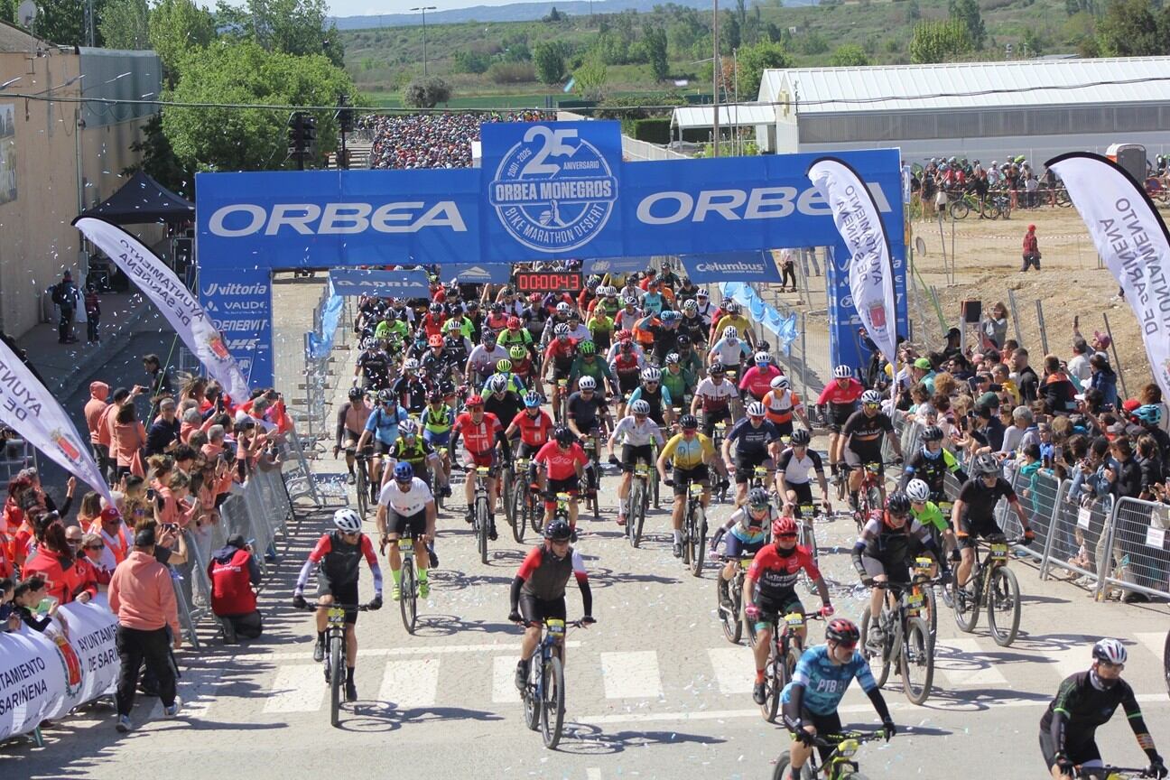 Salida de la Orbea Monegros 2025