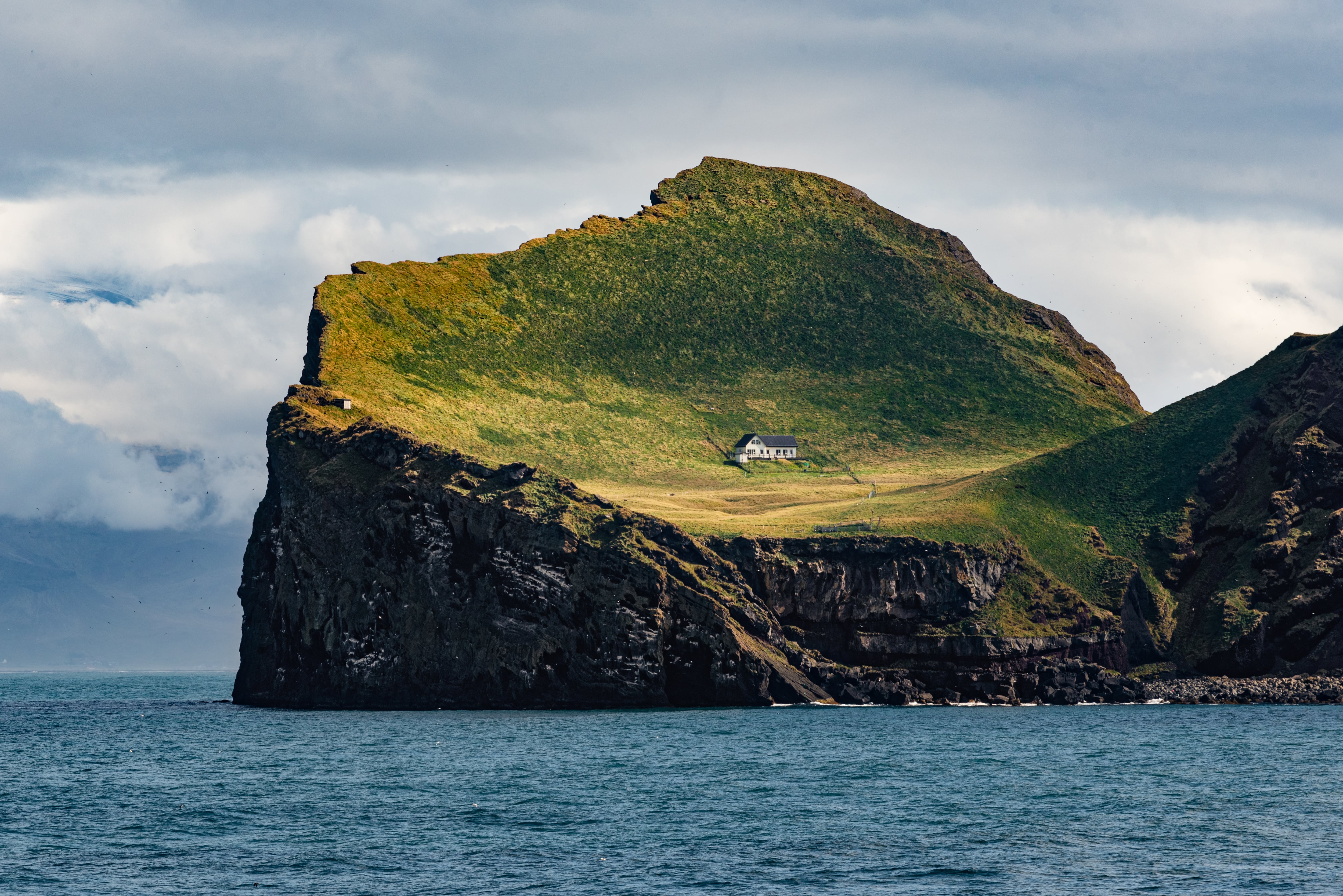 Elliðaey, una isla pequeña de Islandia.