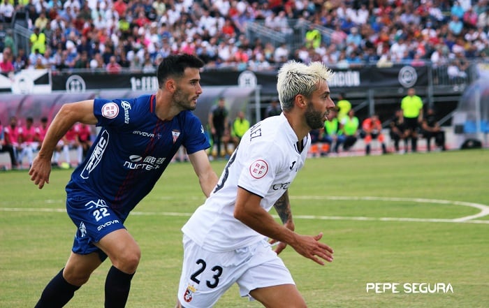 Un momento del partido