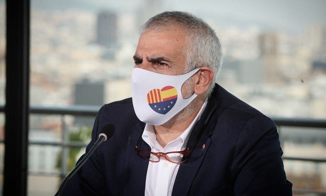 El candidato de Cs a la Presidencia de la Generalitat, Carlos Carrizosa