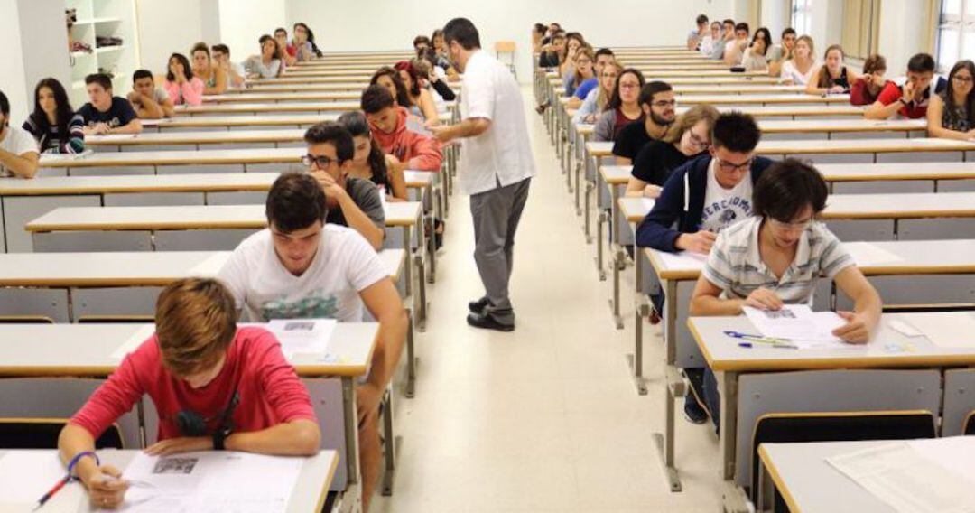 Prueba de Acceso a la Universidad en la Comunidad de Madrid