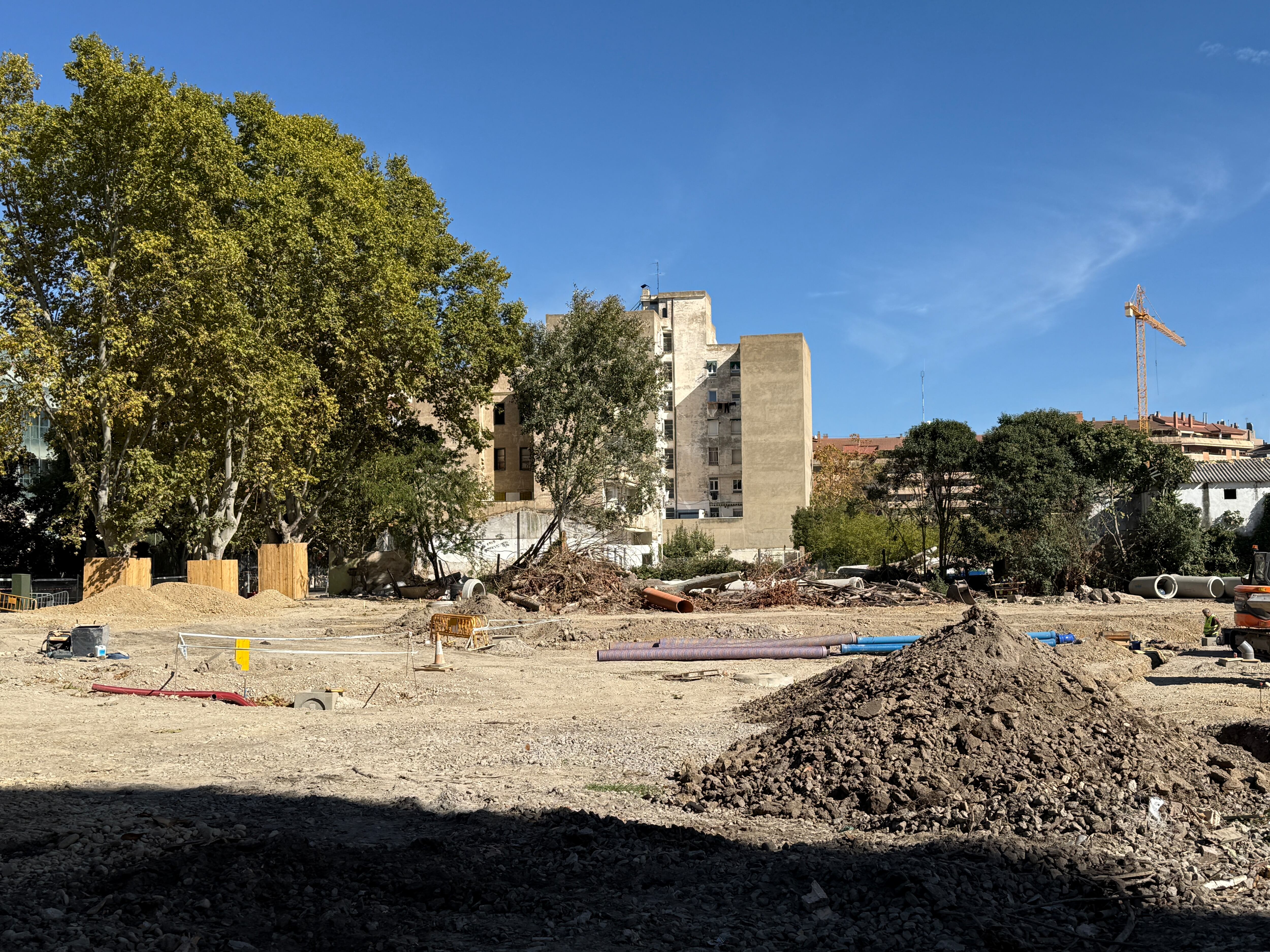 Zona de Harineras donde se ubica el solar cedido.