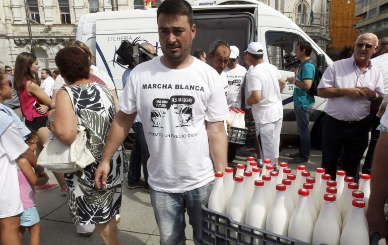 La Marcha Blanca concluye hoy frente al Ministerio de Agricultura en Madrid