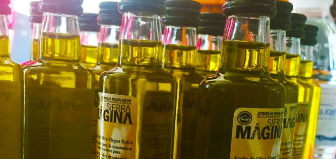 Aceite de oliva virgen extra envasado