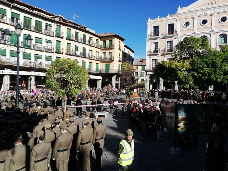 Suspenden la Jura de Bandera para personal civil de Segovia