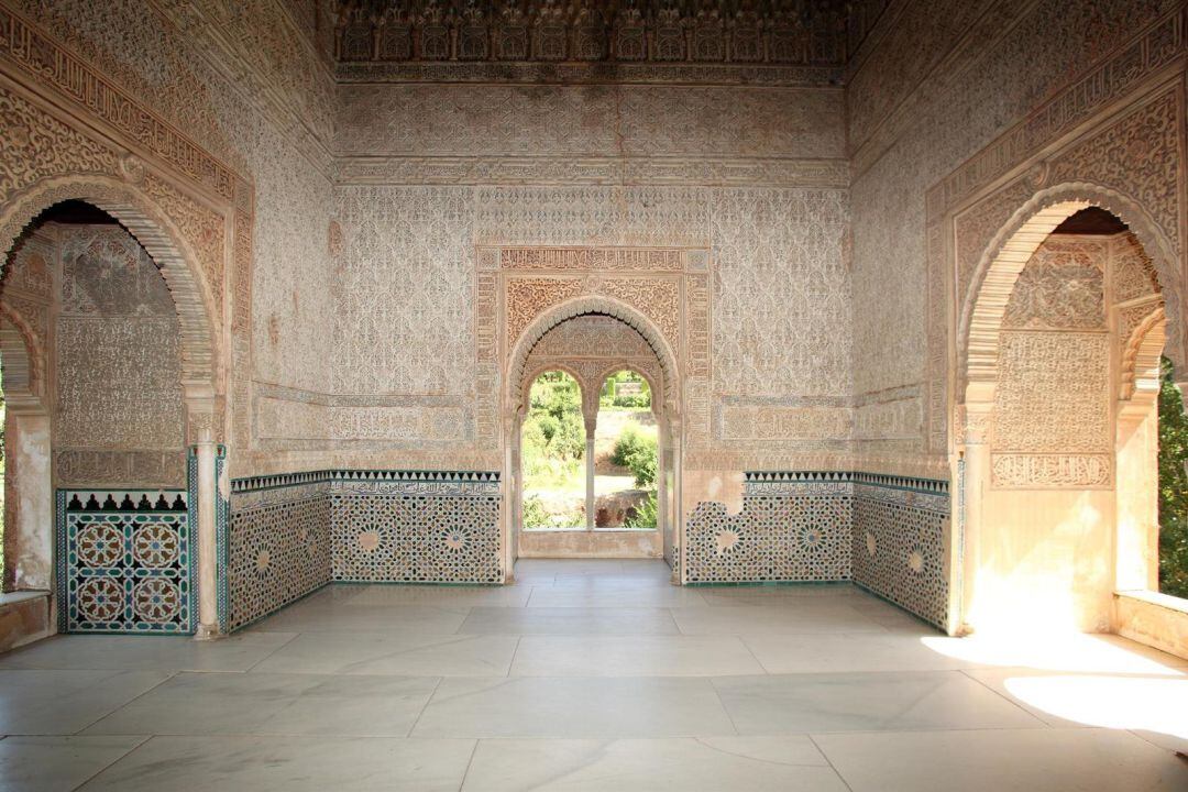 Interior de la Torres de la Cautiva