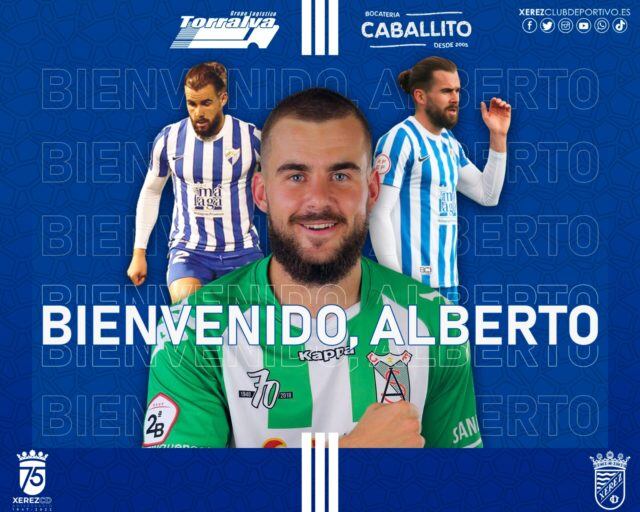 Anuncio del fichaje por parte del Xerez CD