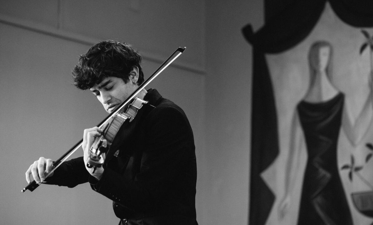 Miquel Muñiz, violinista, ganador del Concurso de Interpretación de la Sociedad de Conciertos de Alicante