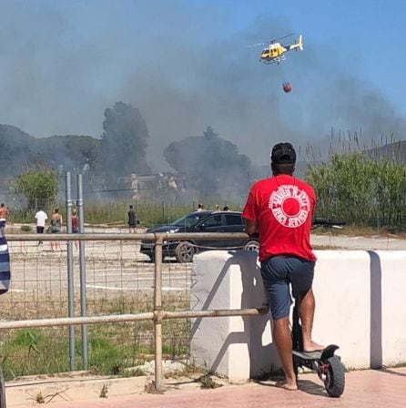 Los medios aéreos del Ibanat.