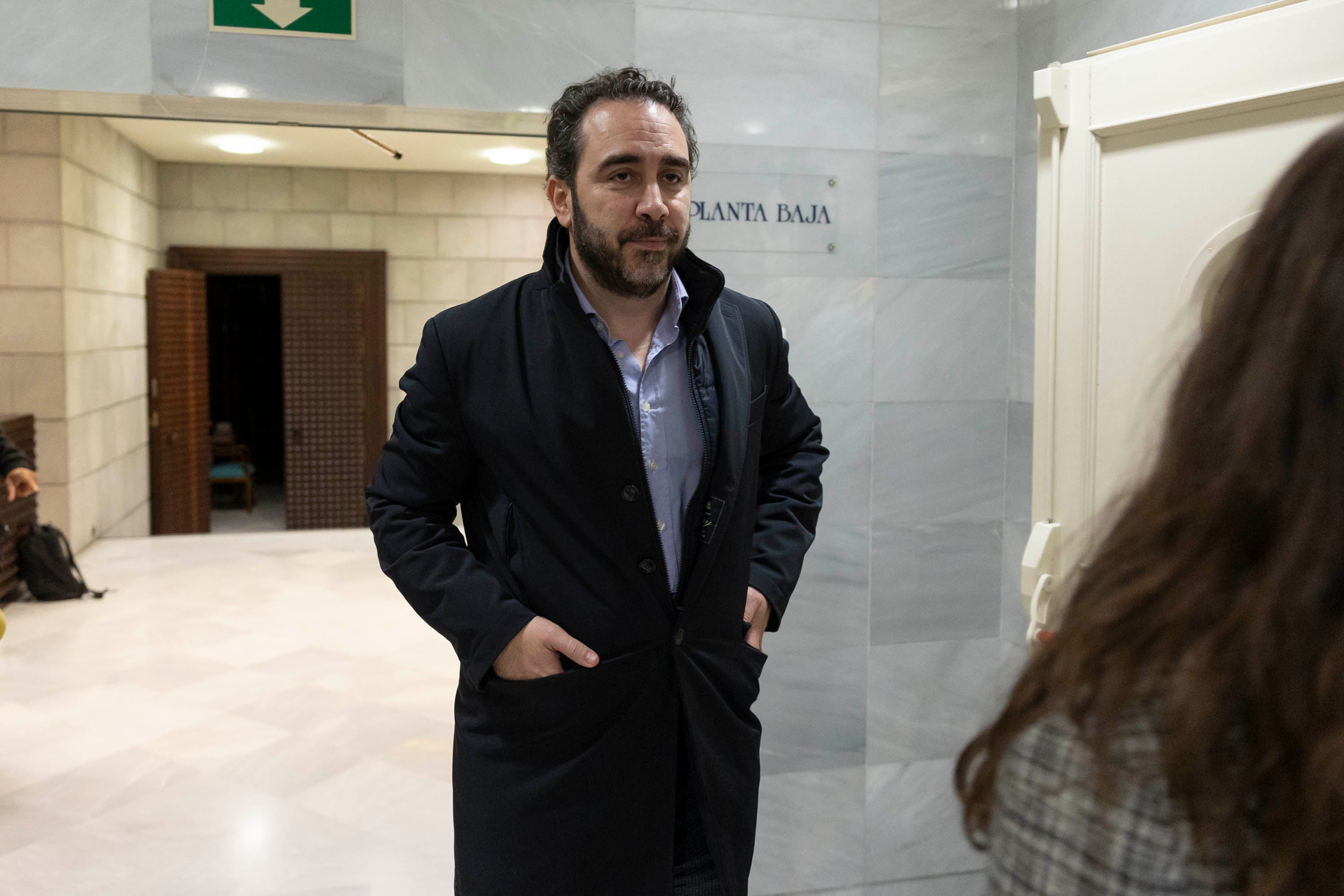 El abogado y empresario Víctor de Aldama en el Parlamento de Canarias