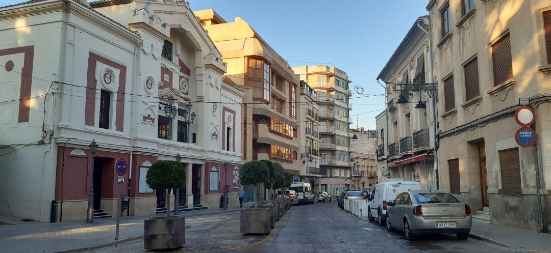 Las calles vacías del centro