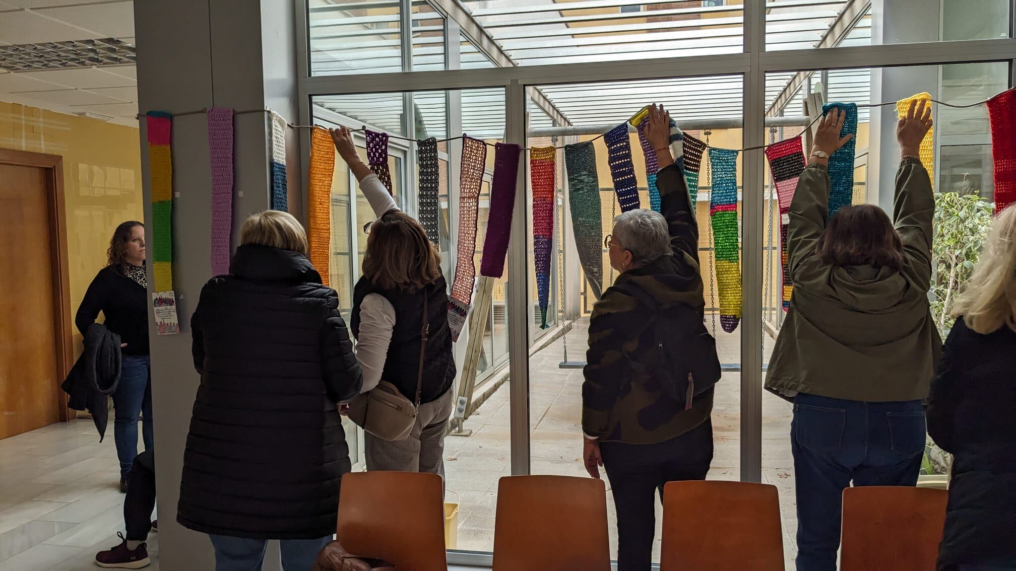 Colectivo &quot;Madejas contra la violencia de género&quot;