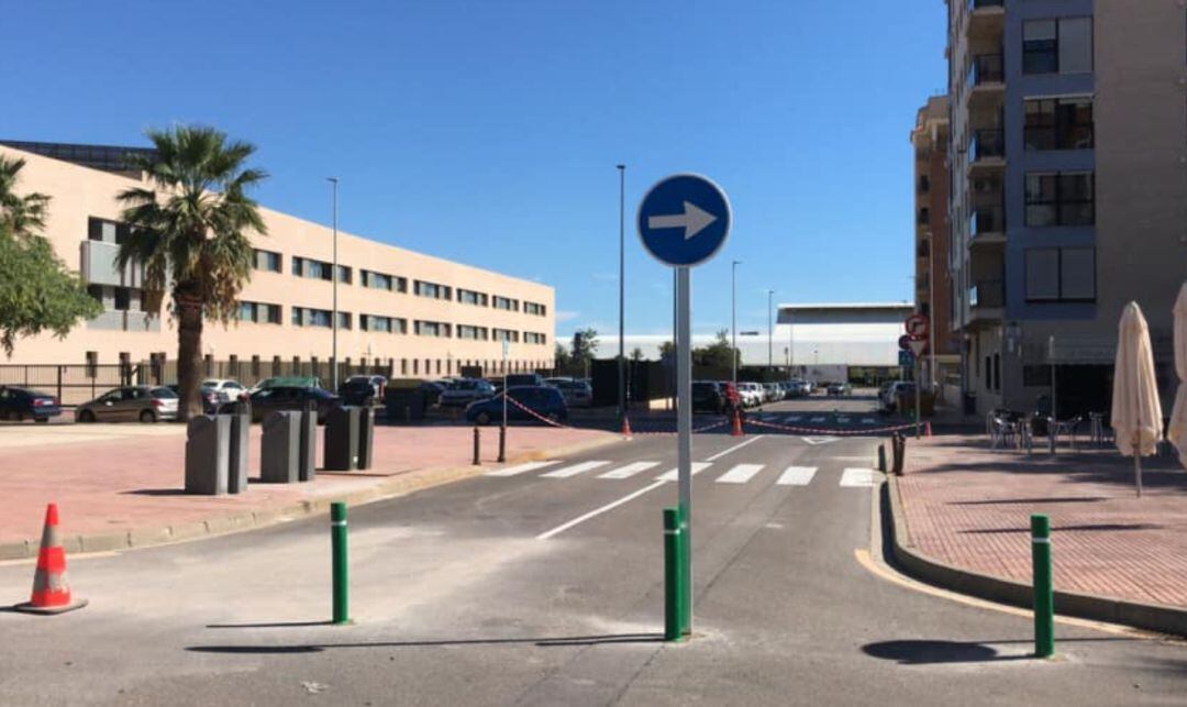 Cierre de calles al tráfico en bulevar Blasco Ibañez