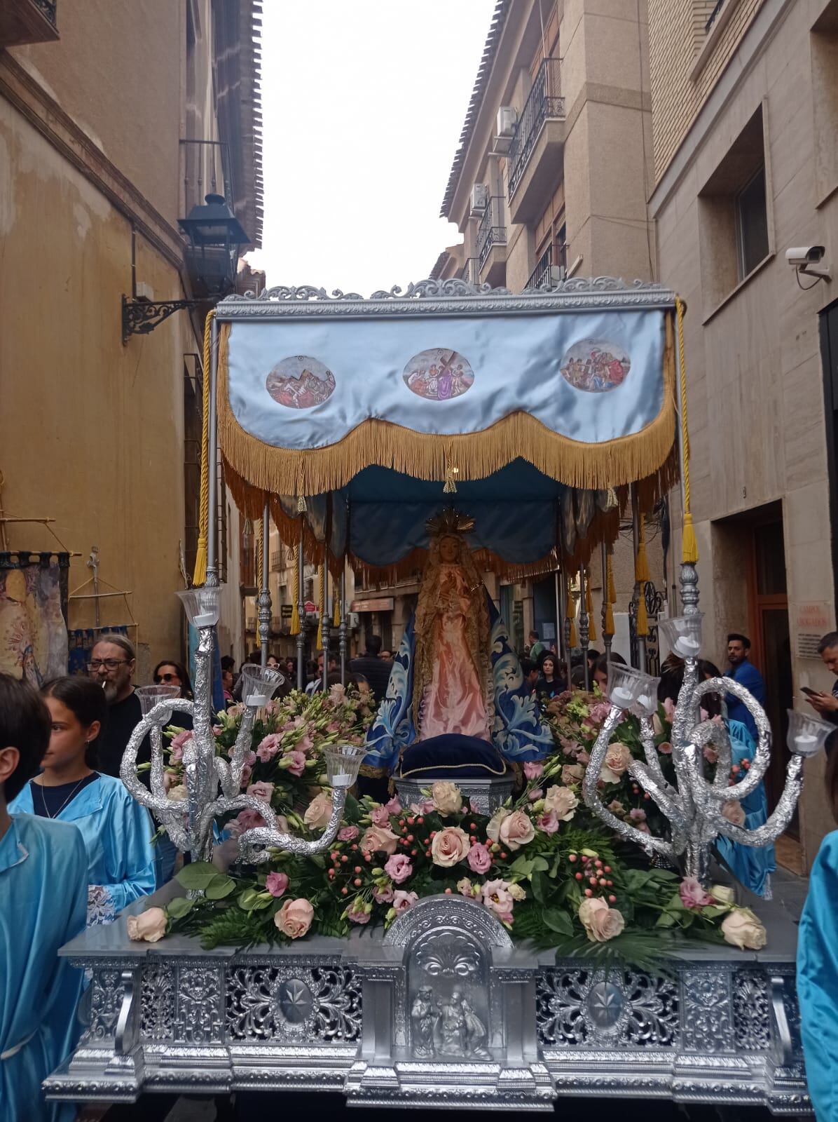 Virgen de Los Dolores de la Procesión de Papel de Lorca