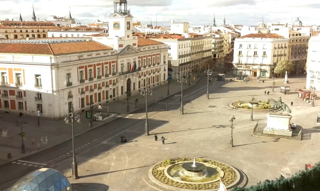 Así está Madrid en estos momentos.