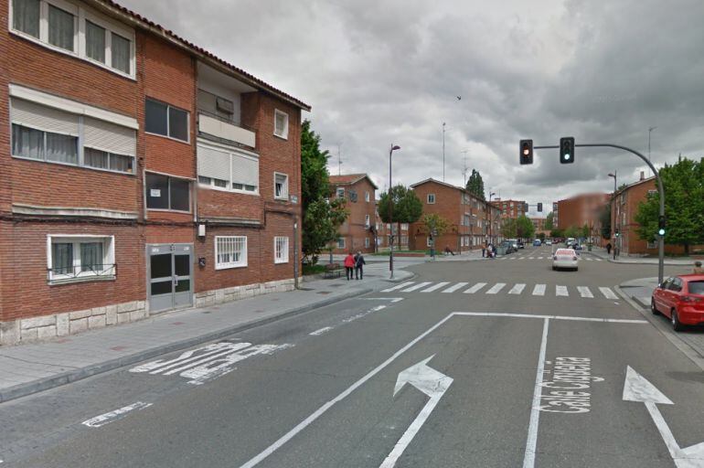 Tramo de la Calle Cigüeña 