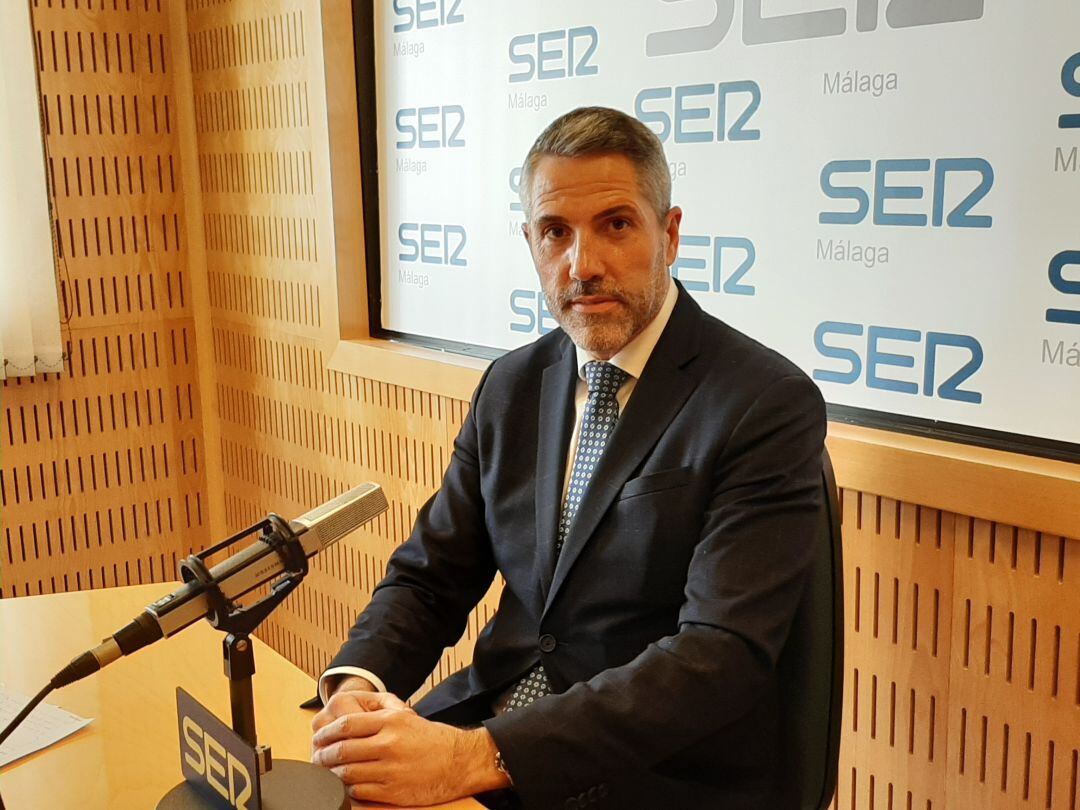 Entrevista a JUan Carlos Maldonado en los estudios de SER Málaga