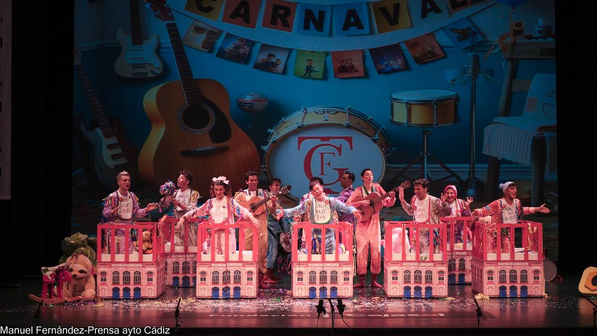 Chirigota juvenil Chirigoteros desde la cuna Semifinal COAC 2024