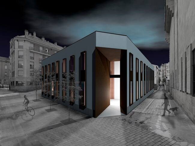 Así será el acceso al colegio San Bernabé tras su rehabilitación