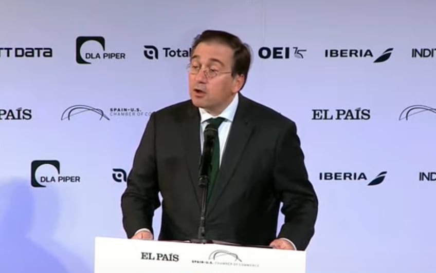 José Manuel Albares, en el foro ‘Latinoamérica, Estados Unidos y España en la economía global’.